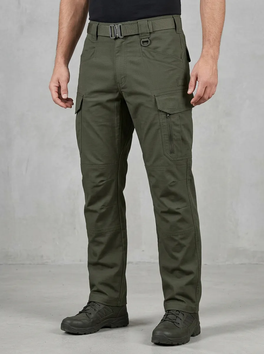 Men's Quick-Release Belt Tactical Trousers
