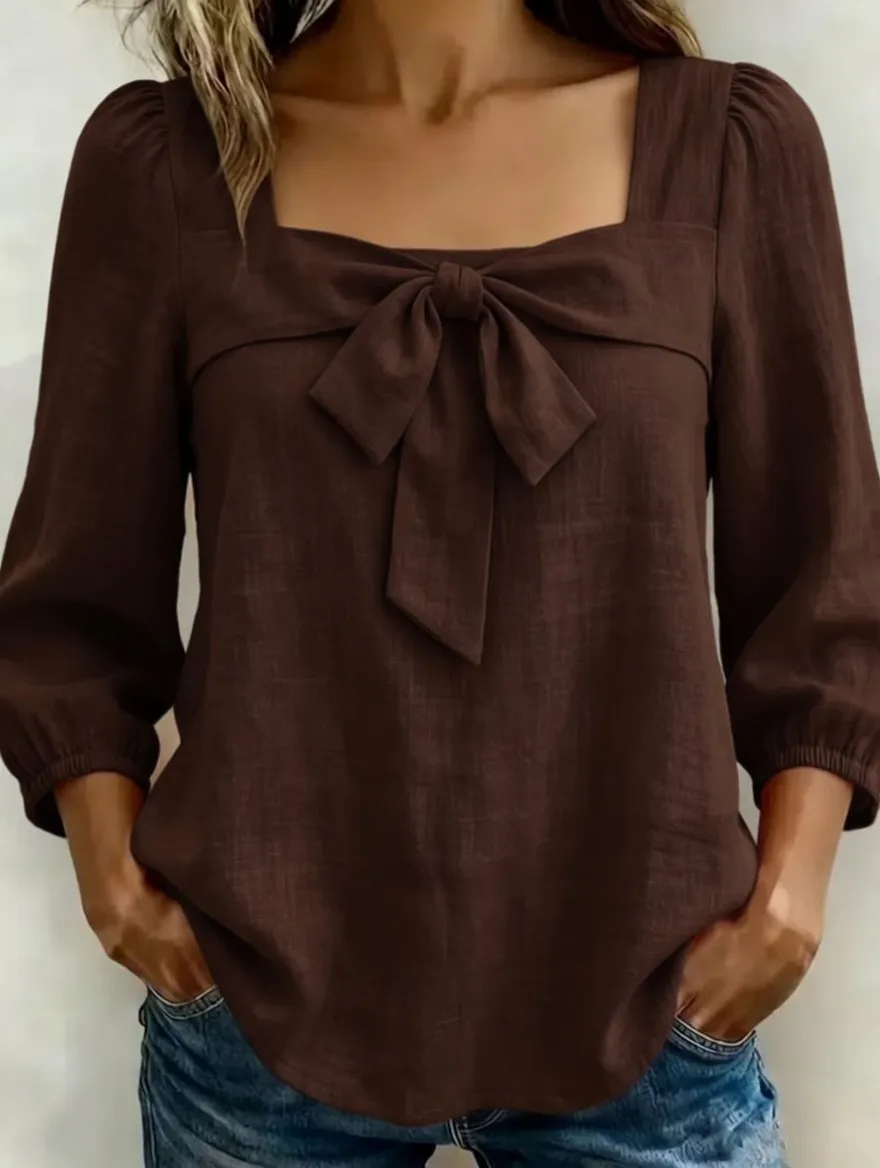 Women's Casual Fashion Pure Cotton Shirt