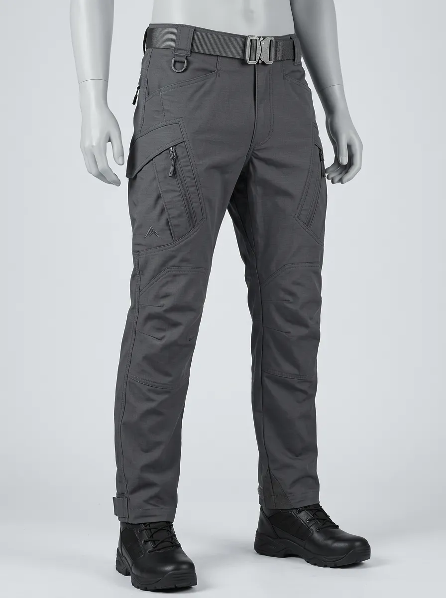 Men's Quick-Release Belt Utility Cargo Pants
