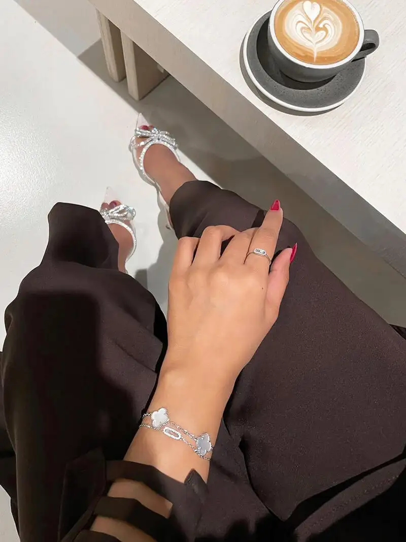 Pleated Curved Bracelet