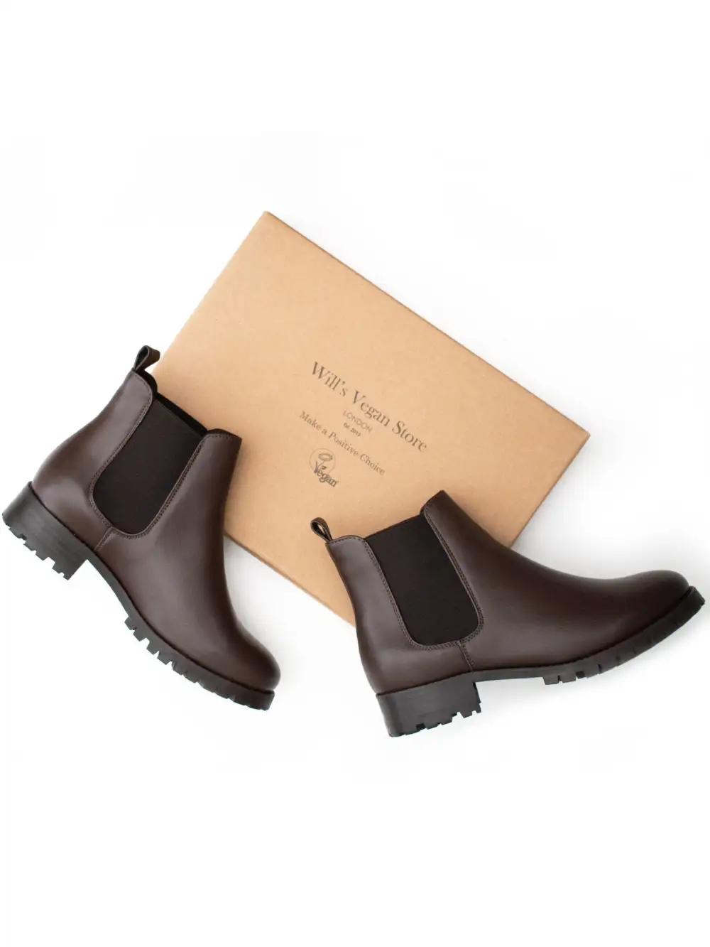 Women's Classic Country Water Resistant Vegan Leather Chelsea Boots