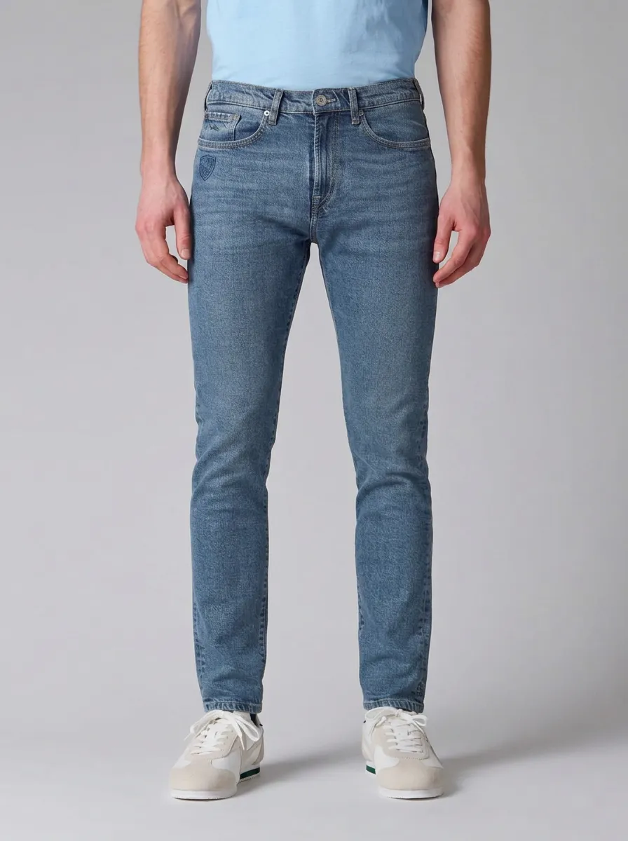 Men's Contemporary Weekend Slim Fit Stretch Denim Jeans