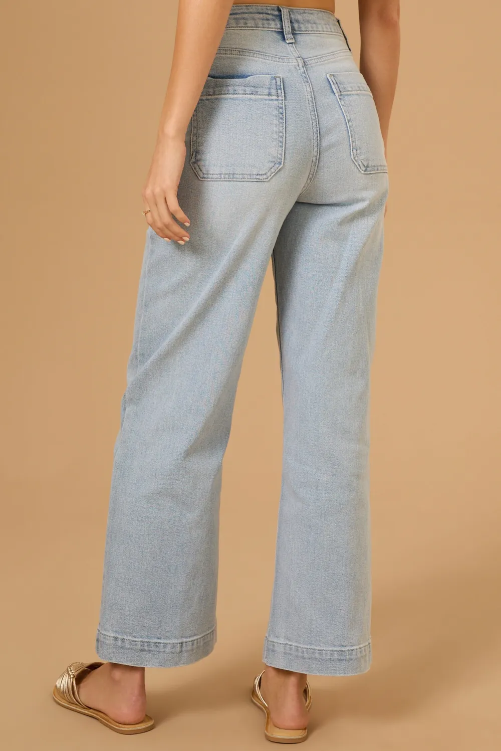 Regular Straight Leg Jeans