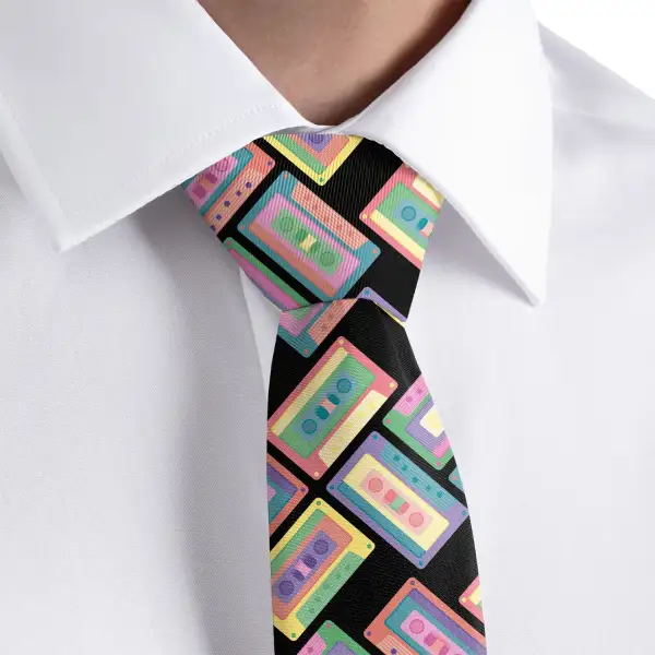 Cassette Pattern Necktie