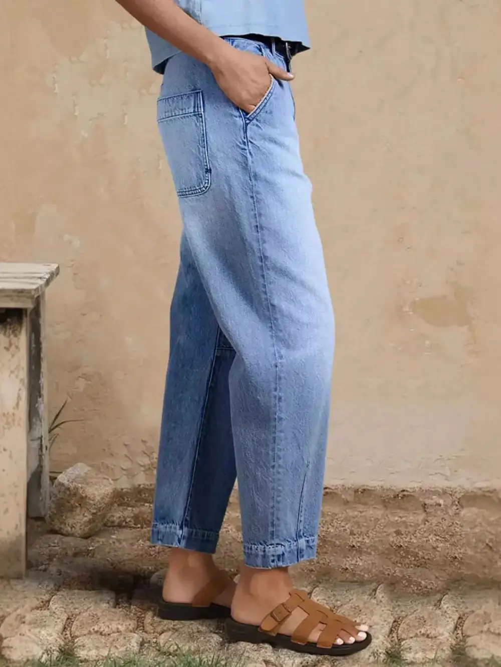 High Waist Denim Jeans