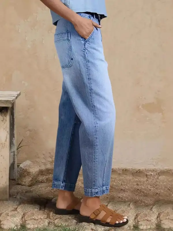 High Waist Denim Jeans