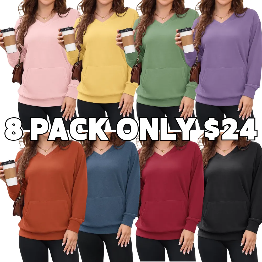 Women's Hoodless V-neck