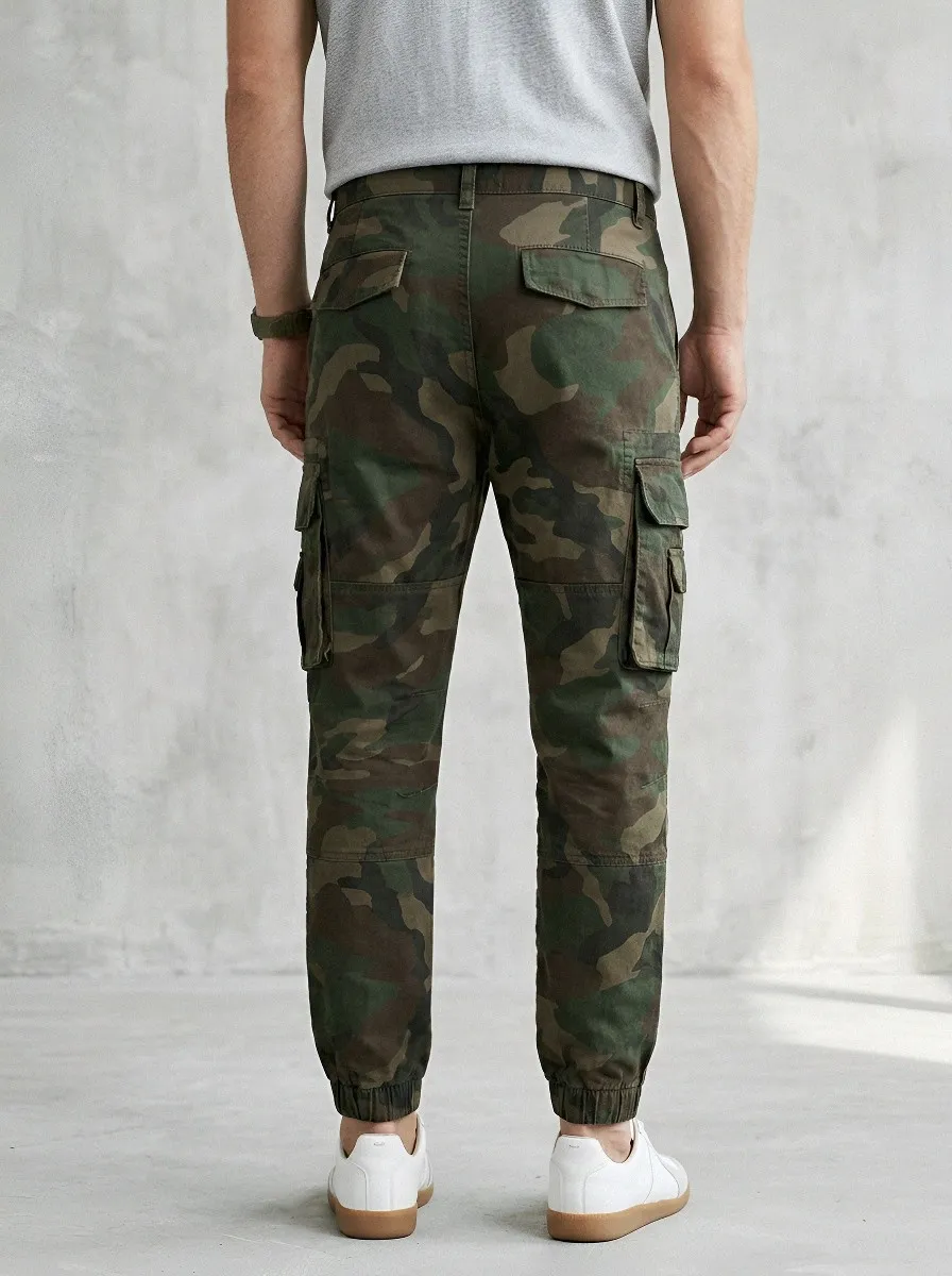 Rugged Camouflage Camouflage Cargo Pants