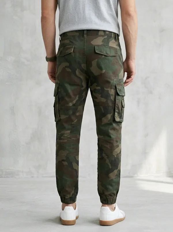 Rugged Camouflage Camouflage Cargo Pants