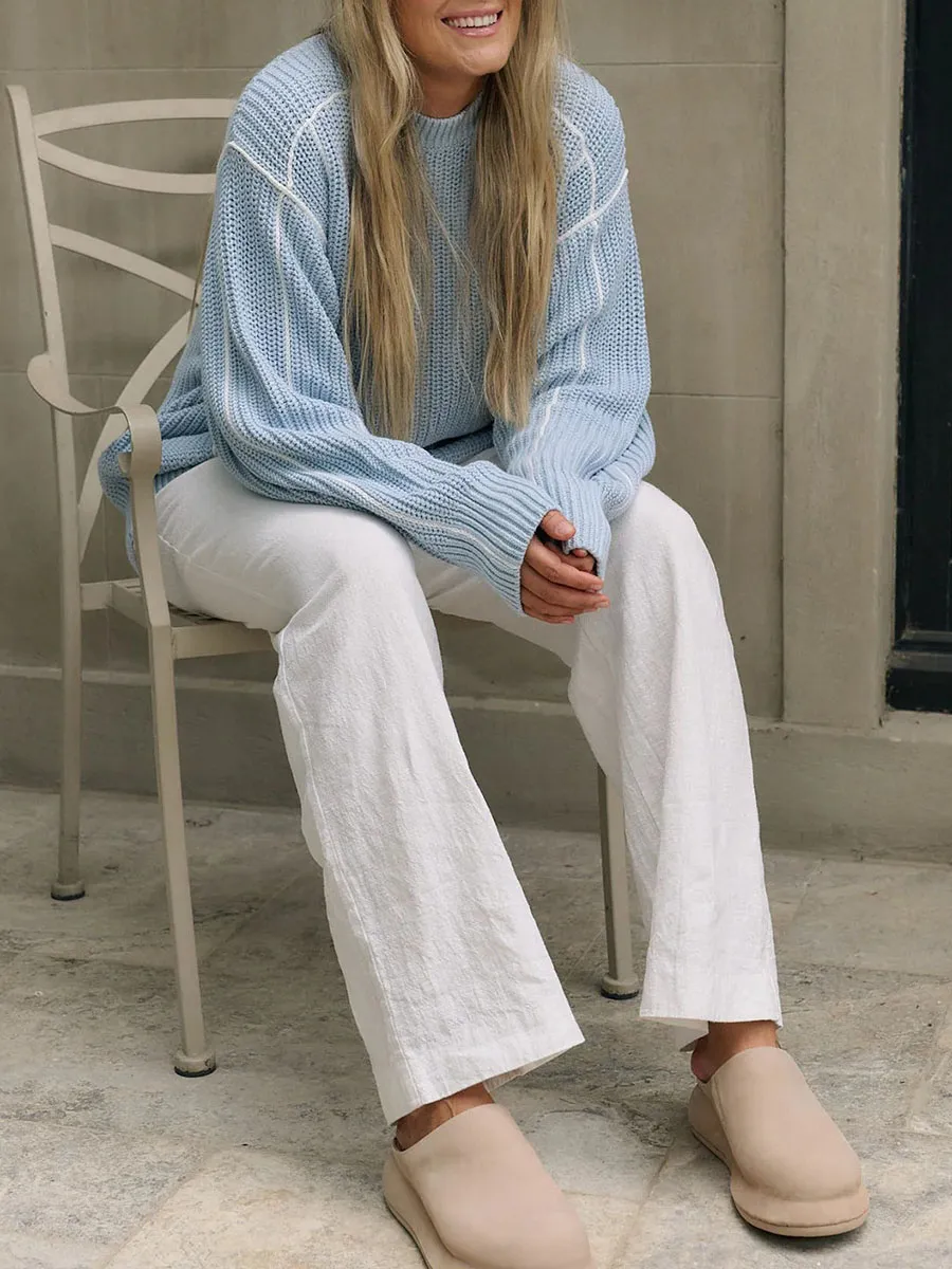 Oversized Crew Knit