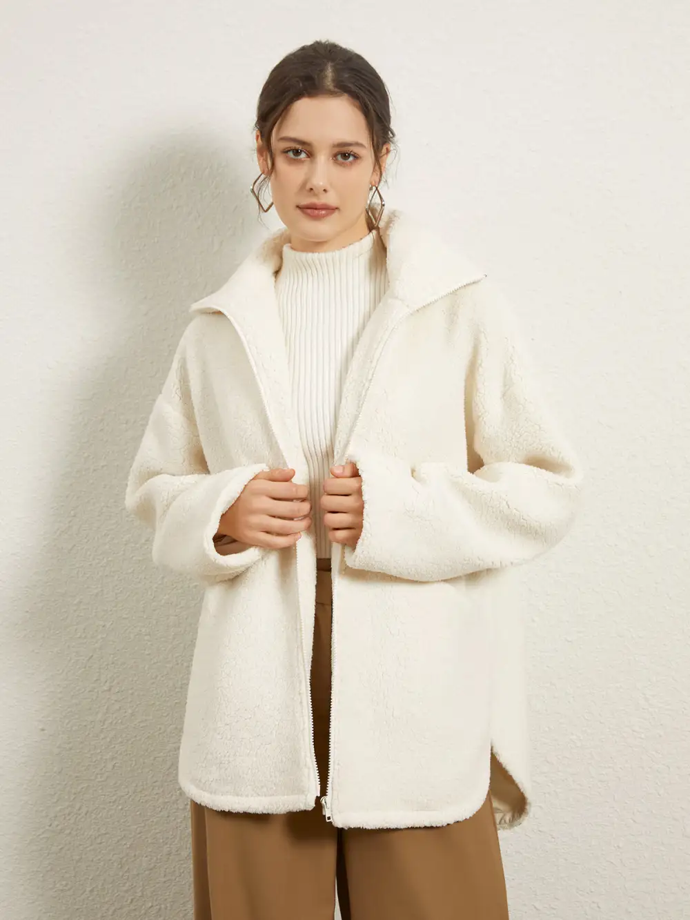 Teddy Cub Zip Fleece Jacket