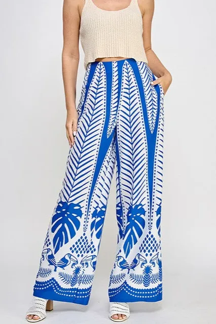 Clean Line Wide Leg Pants