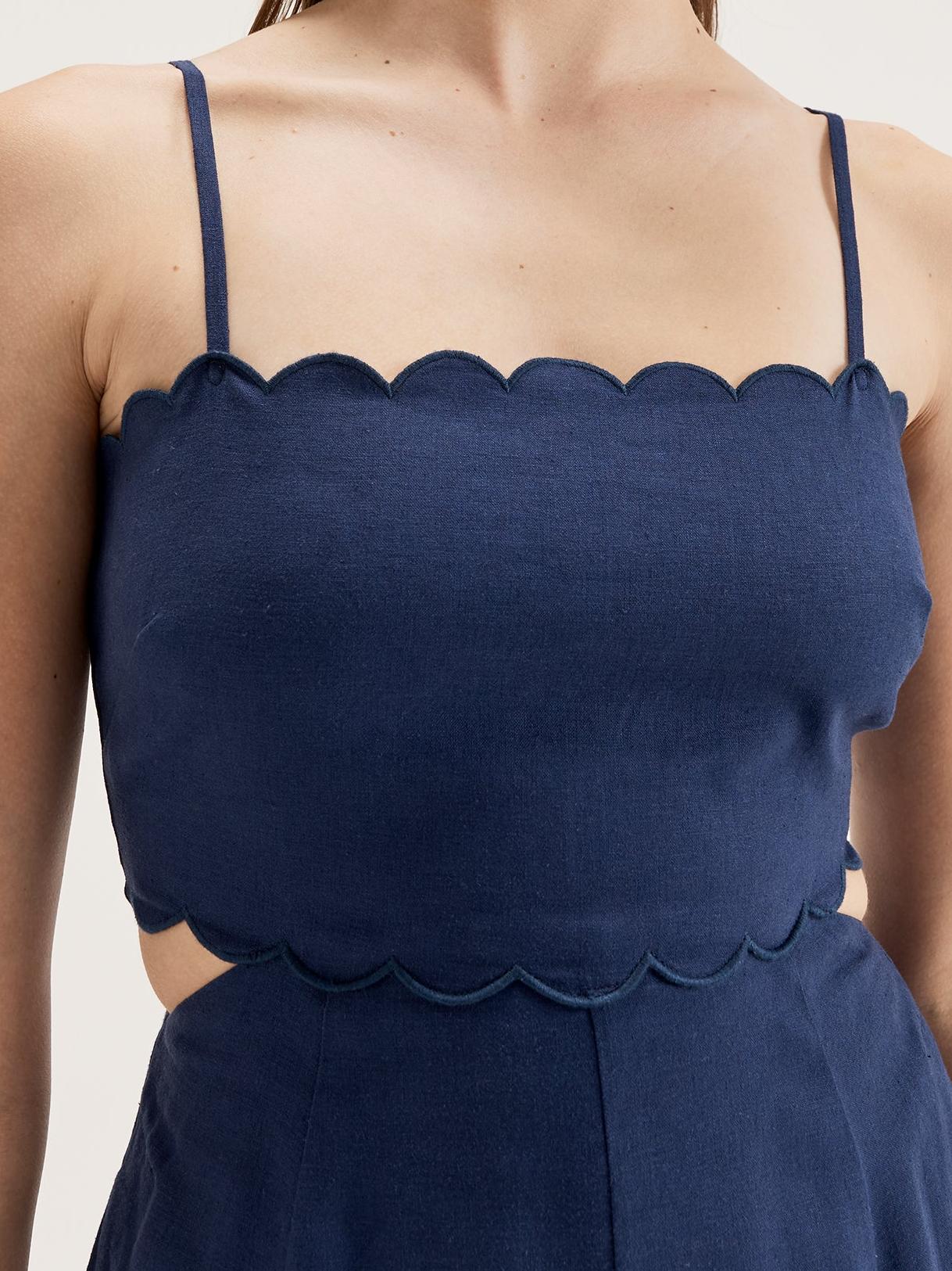 Gigi Scalloped Dress