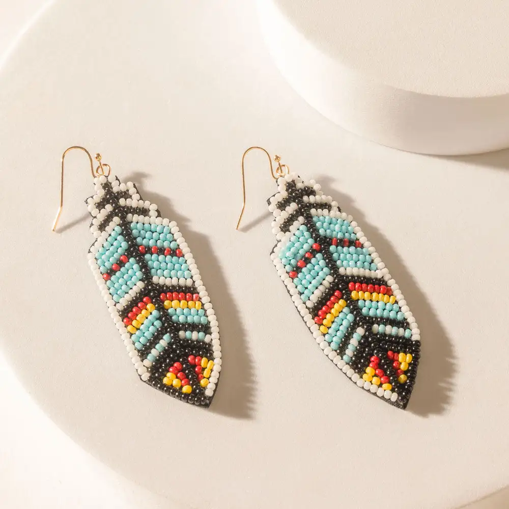 Artful Feather Earrings