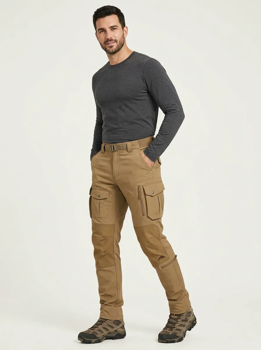 Men's Rugged Utility Waterproof Tactical Pants