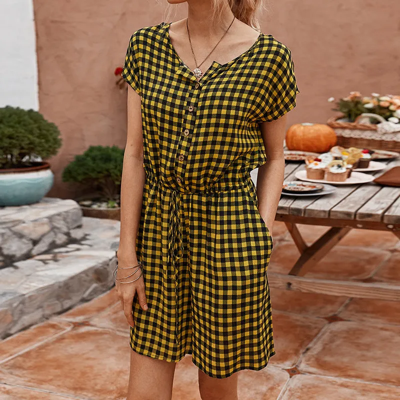 Floral Print Effortless Romper