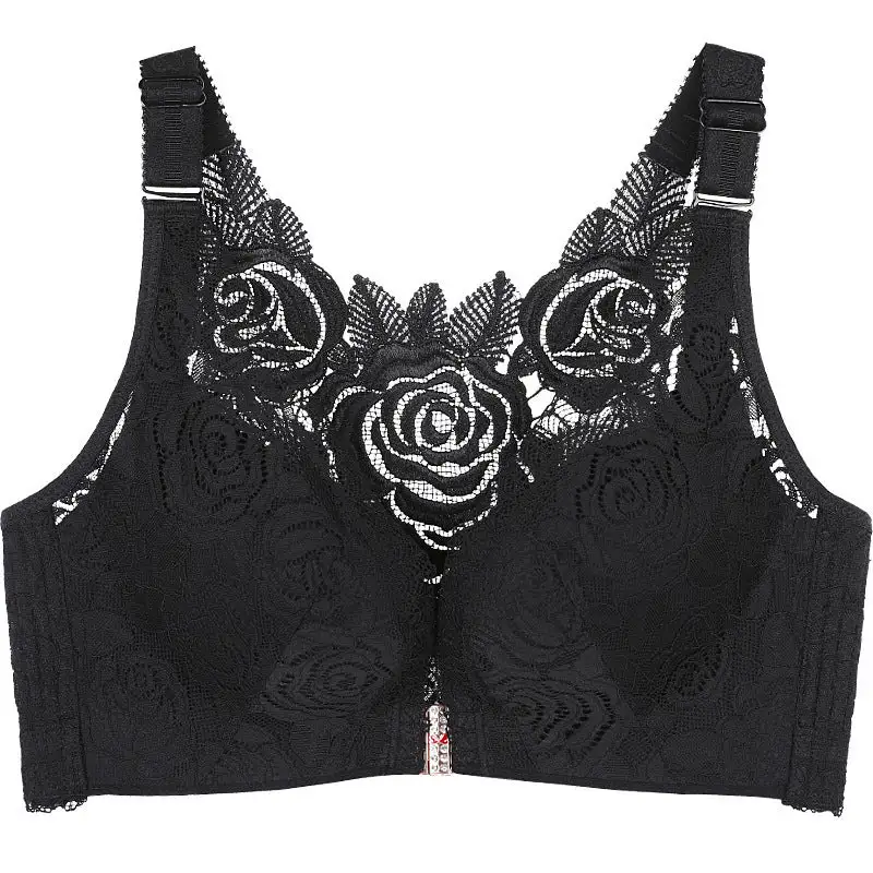 Front-Buckle Wireless Bra