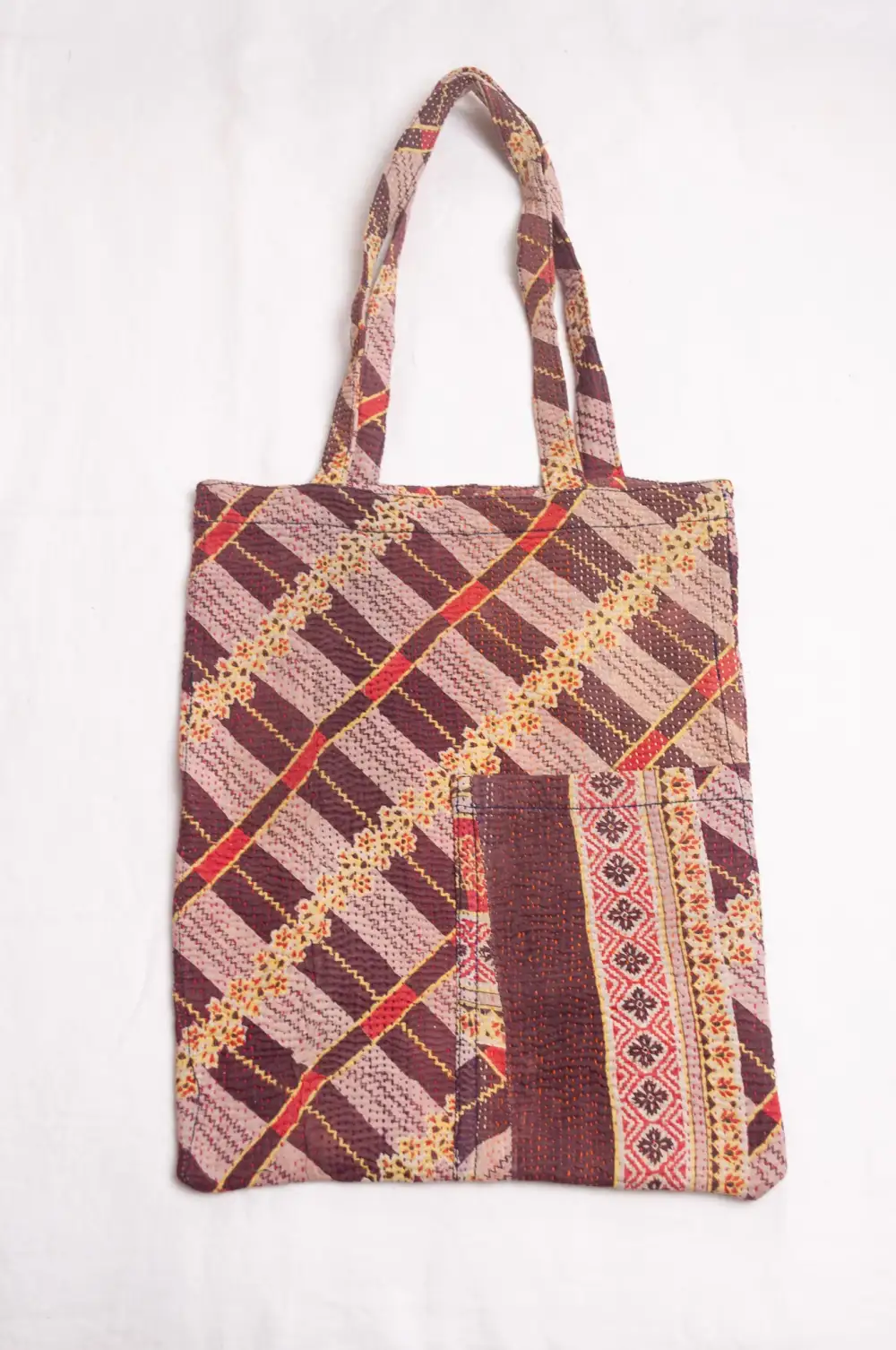 Washable Kantha Tote Bag