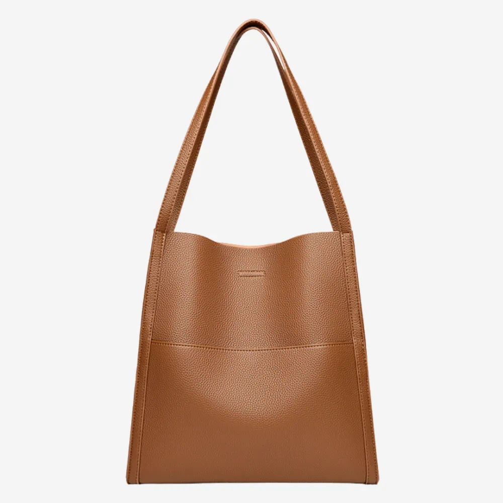 Utility Vegan Leather Shoulder Bag