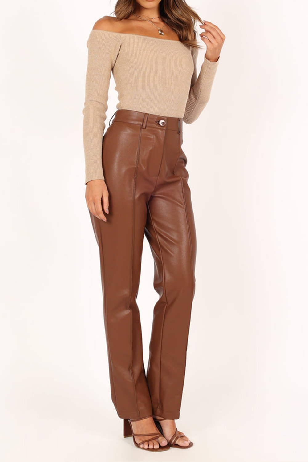 LEATHER NOBLE PANTS