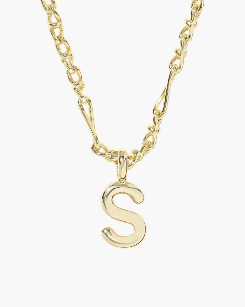 Bubble Letter Necklace