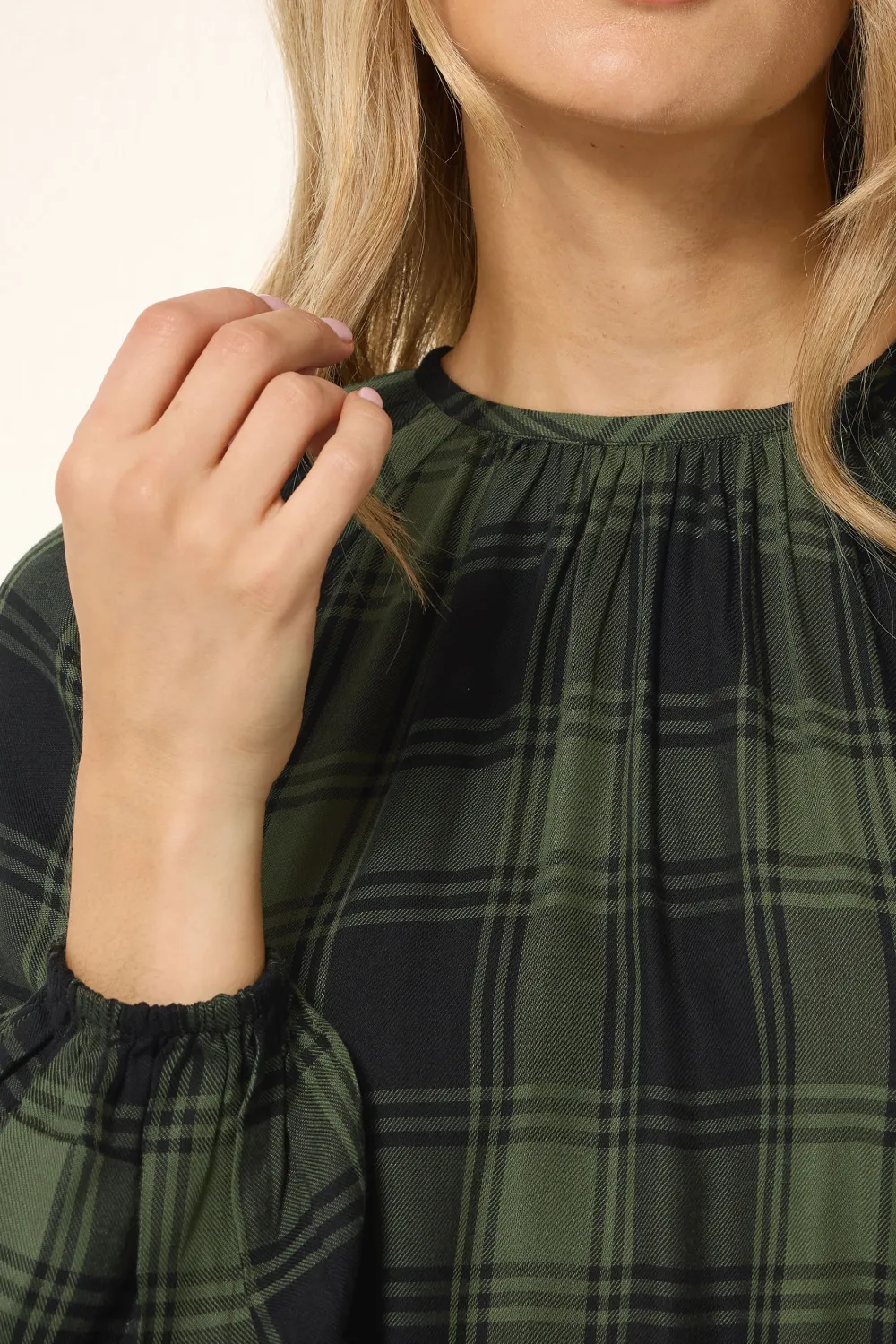 Loose Checkered Shirt