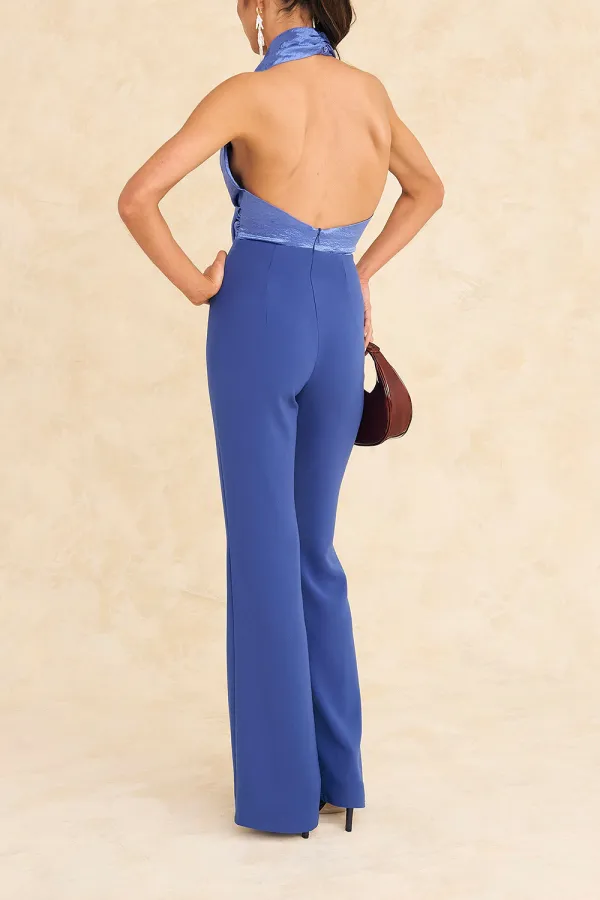 Women's Art Botanical Print Jumpsuit