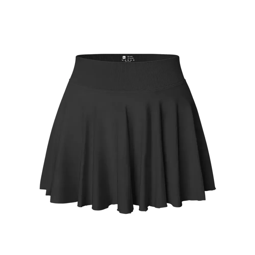 Women's Flowy Stretchy Flared Casual Mini Skirt
