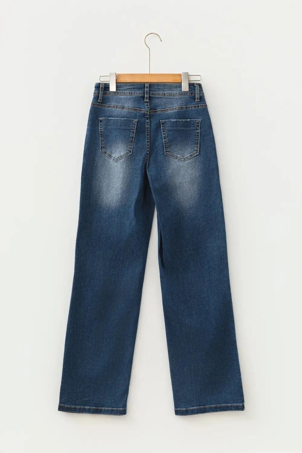 Straight Leg  Full Length Jeans