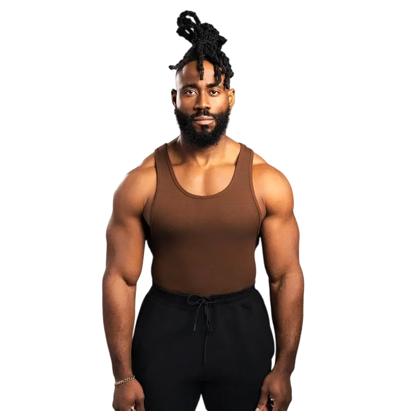 9PACK-Tank Top - Men's Shirt with Classic Design Fitness Wear Athletic Wear