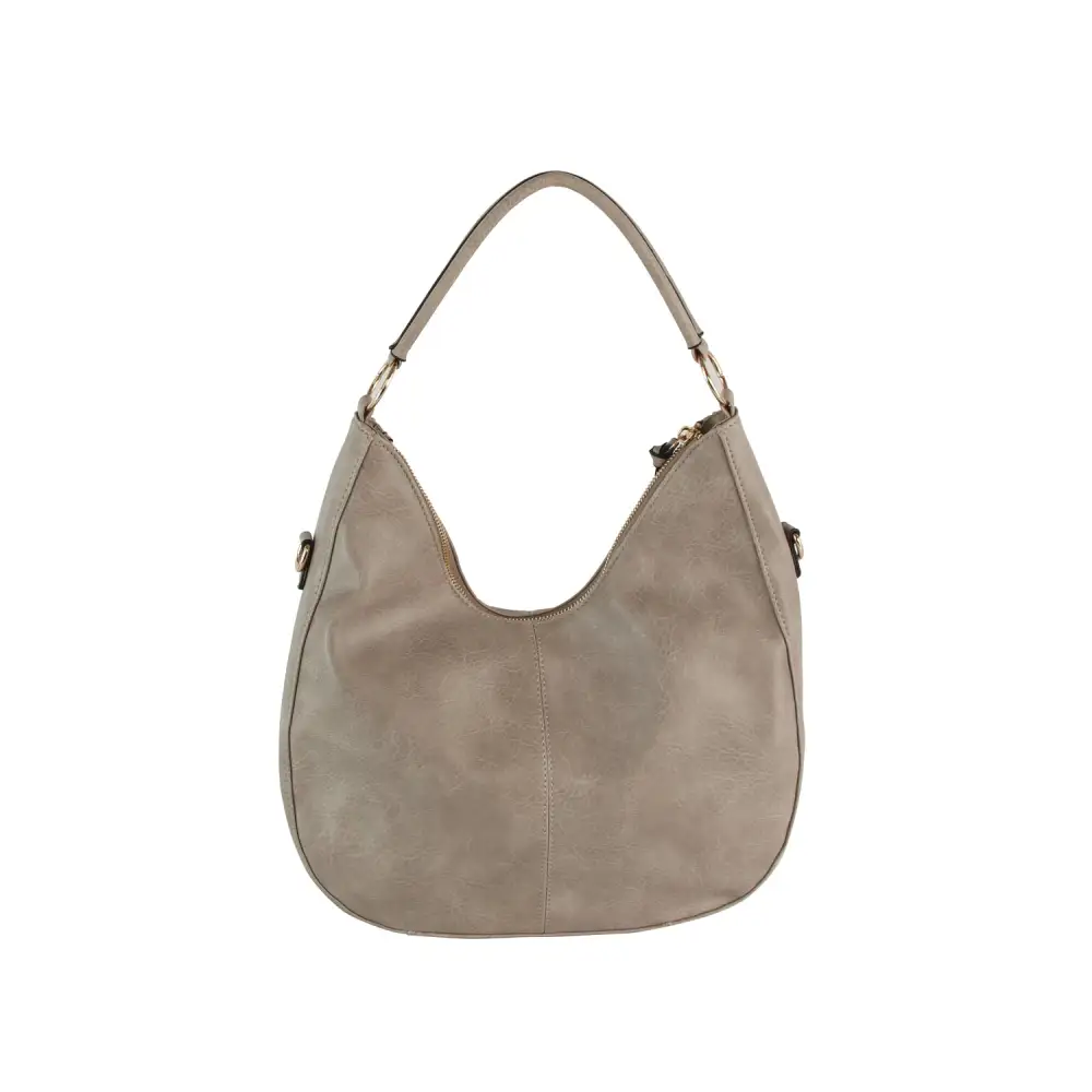 Modern Detail Hobo Shoulder Bag