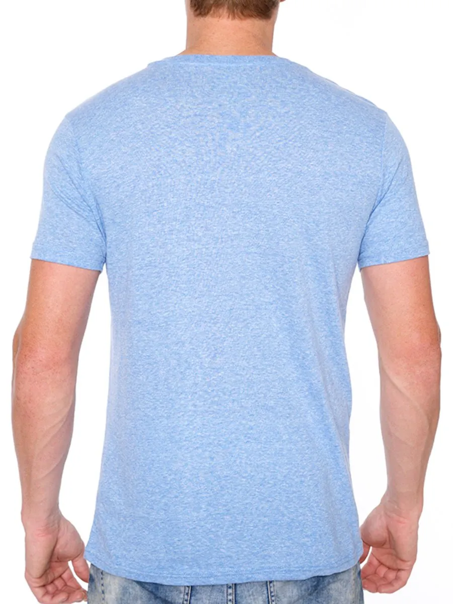 Everyday Jersey Textured Jersey Men's Button Down T-Shirt