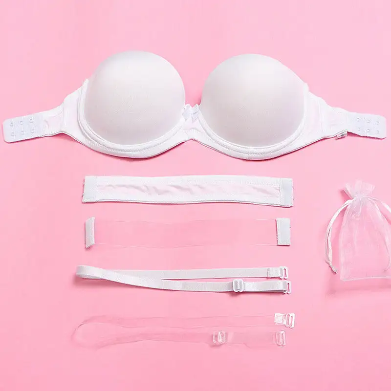 Cooling Silicone Gathering Bra