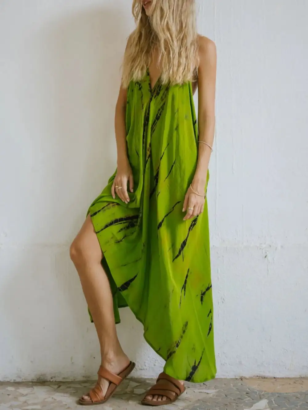 Wearable Cut Printed Dress