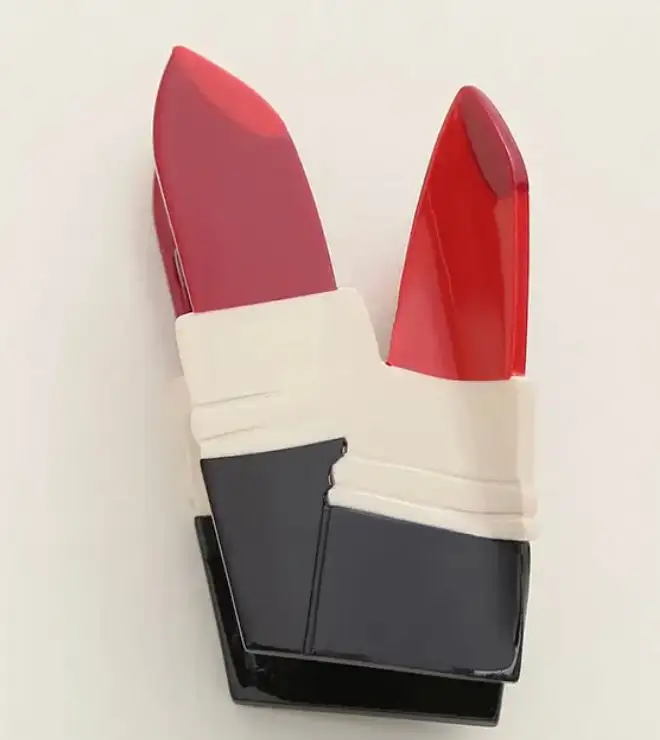 Lipstick Hair Claw Clip