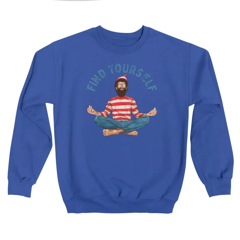 Meditation Round Neck Sweatshirt