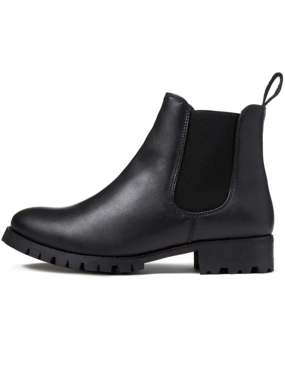 Women's Classic Country Water Resistant Vegan Leather Chelsea Boots