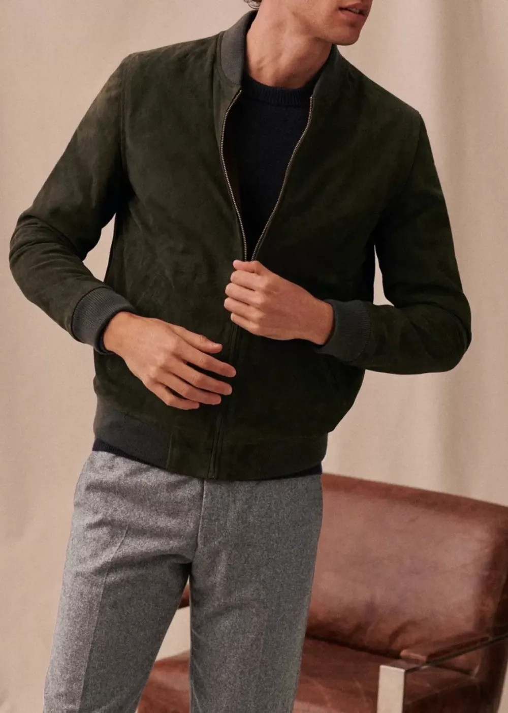 Casual Style Suede Jackets