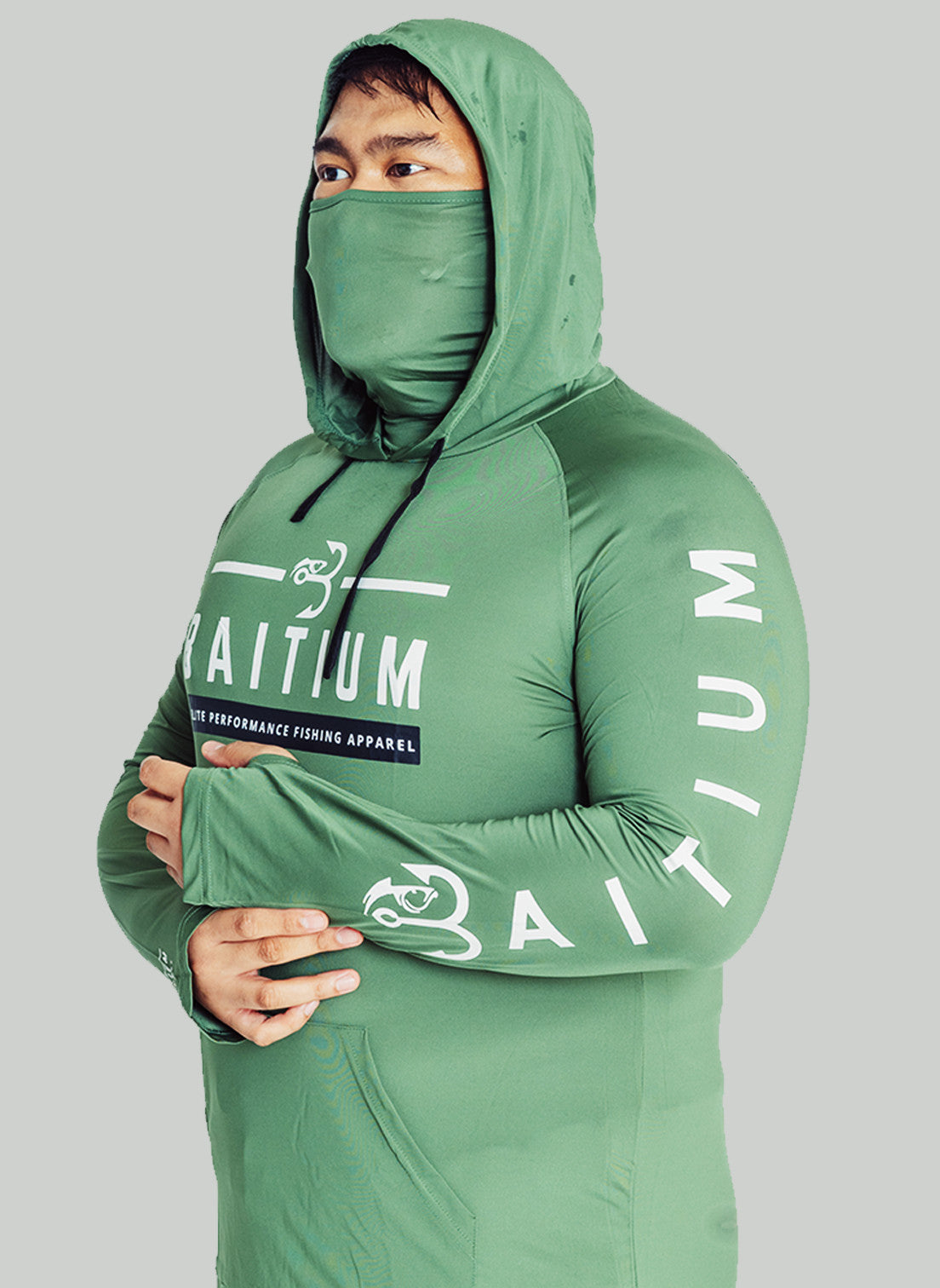 Fishing Shirts for Men Hooded Long Sleeve – UV Sun Protective T-Shirt Tee