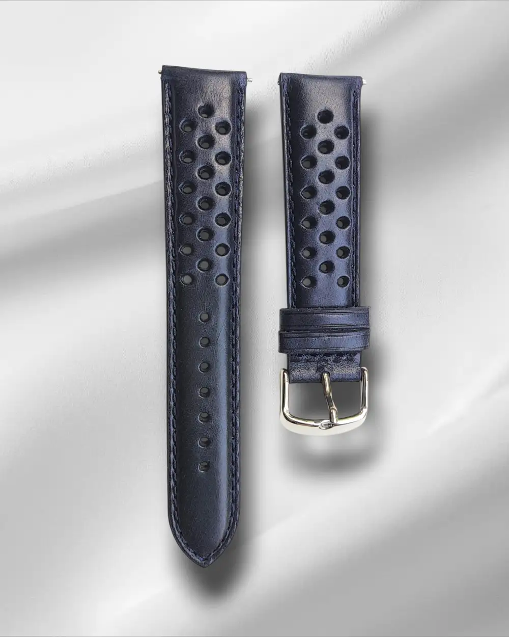 Refined Rally Quick Release Leather Watch Strap