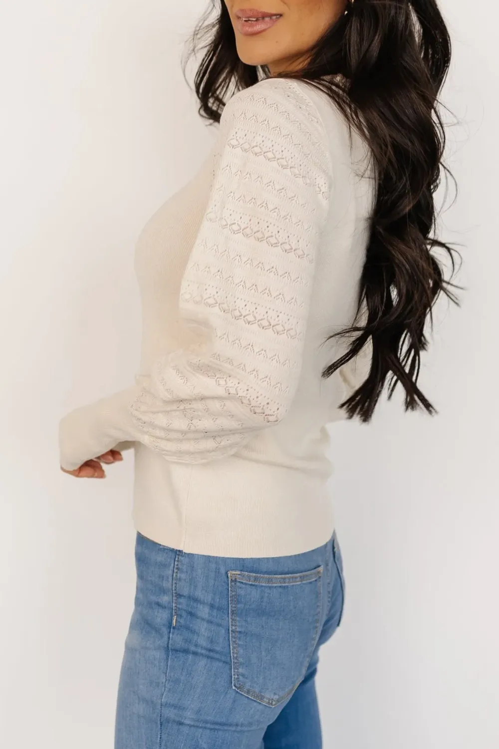 Classic Minimalist Soft Ribbed Knit Top