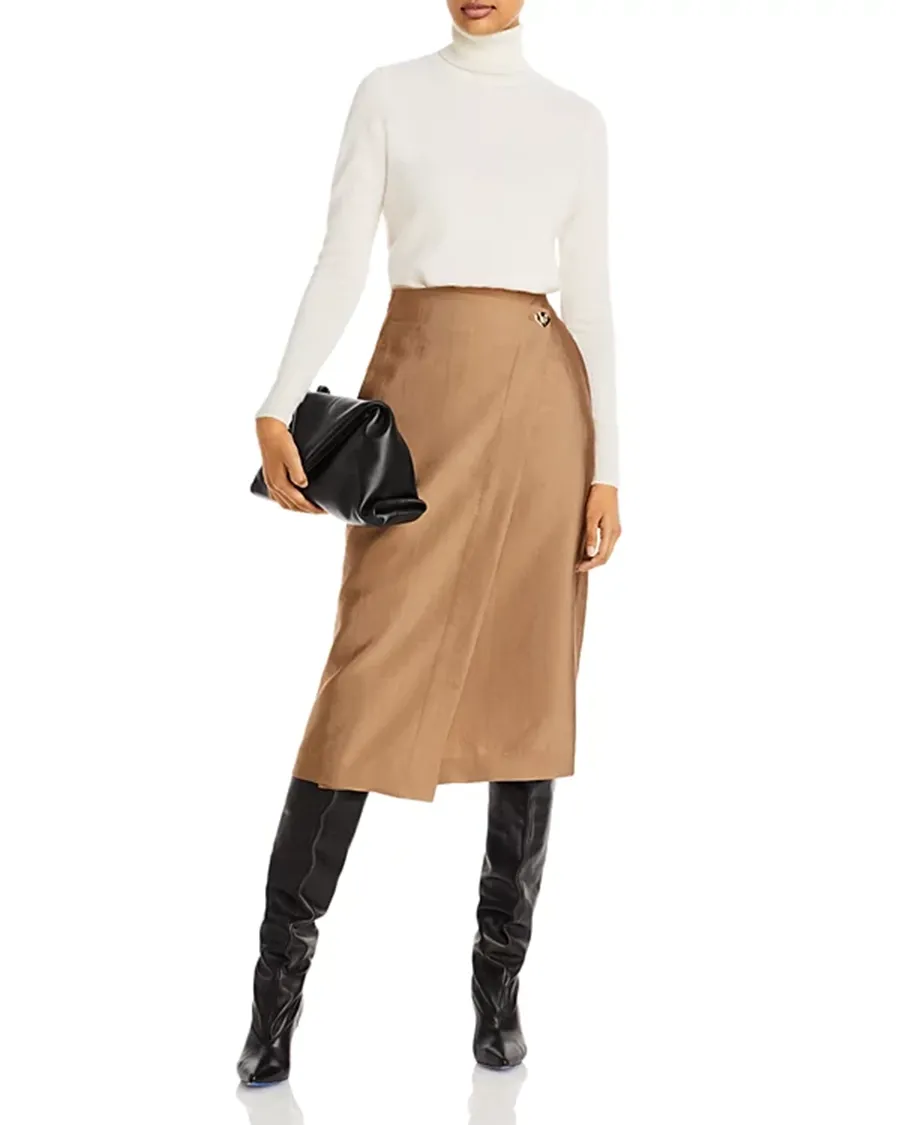 Long Sleeves Cashmere Turtleneck Sweater