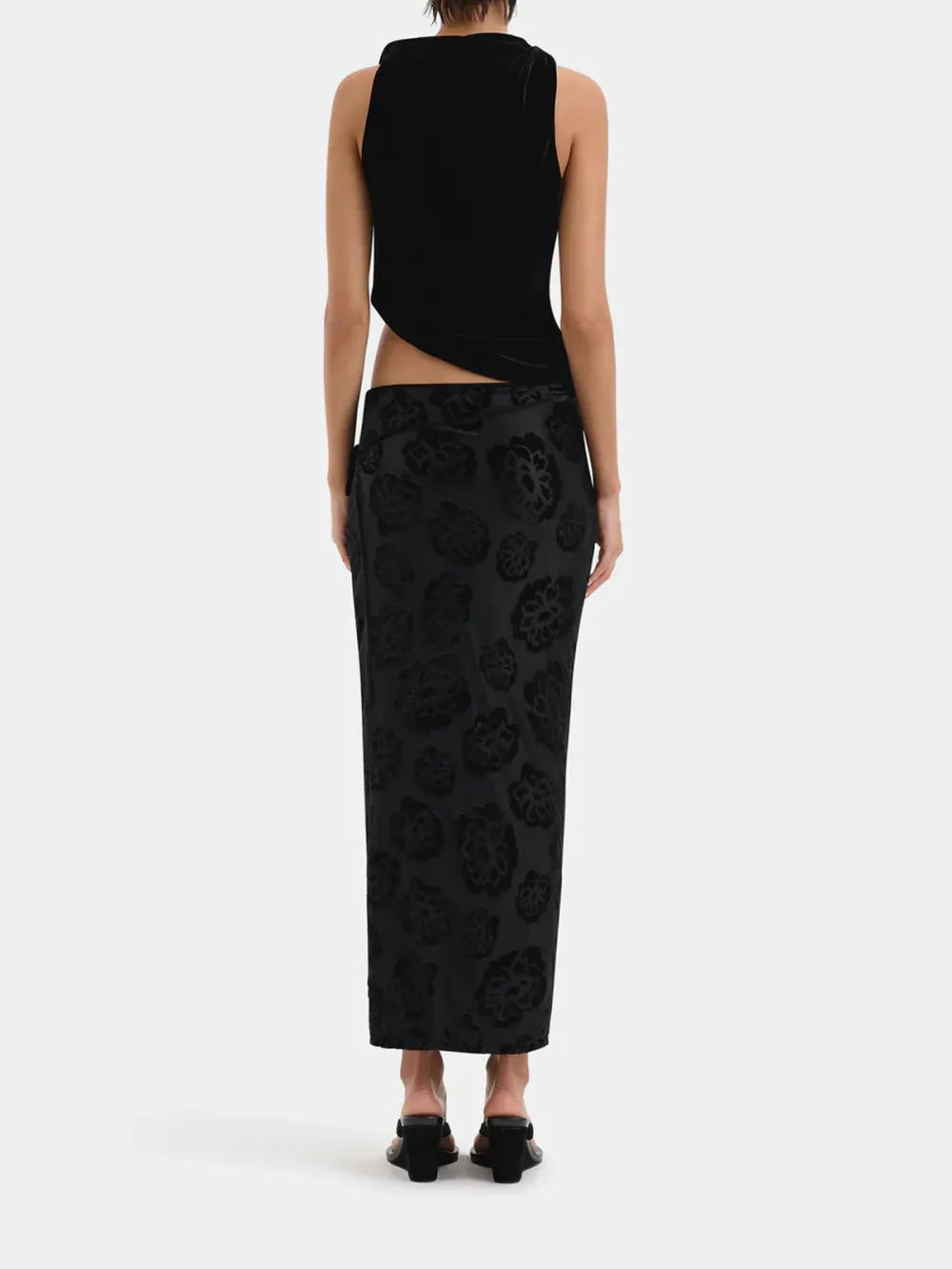 Casual Style Wrap Skirt Midnight