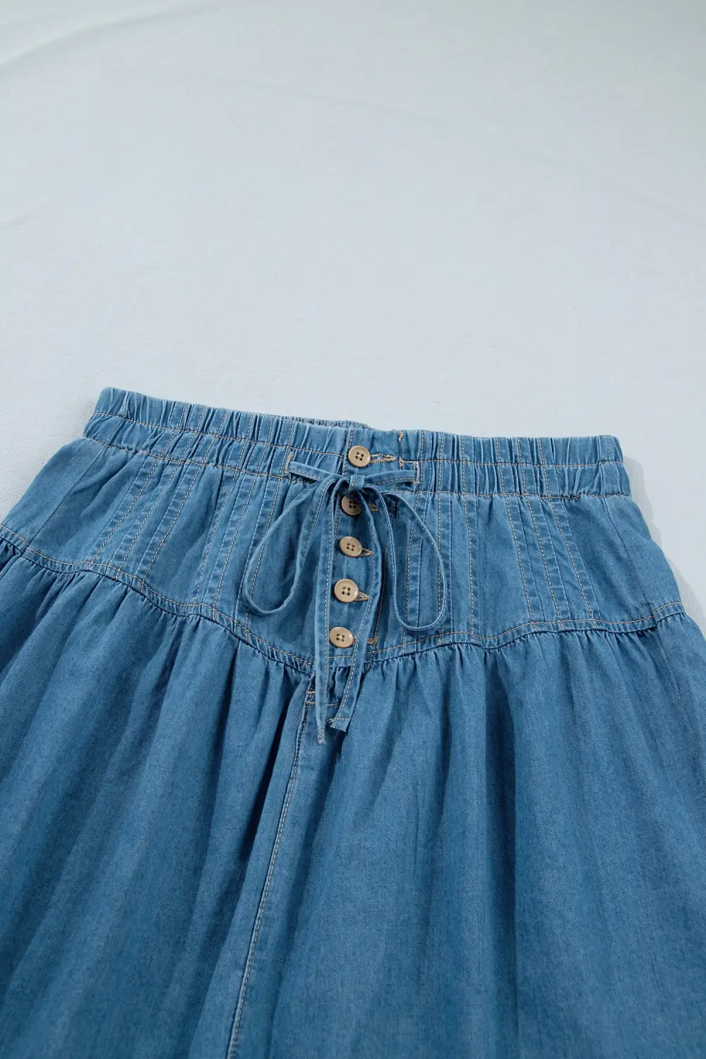 Wearable Button Front Skirt