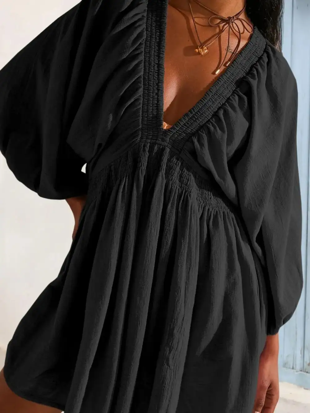 Soft Mini A-Line Dress