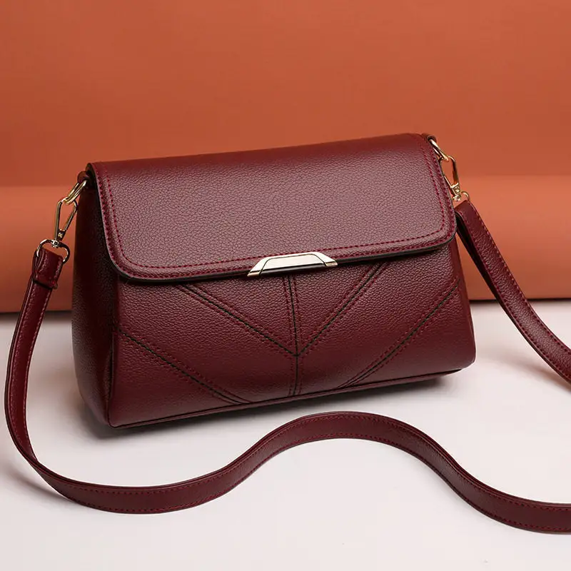 Bag Student Shoulder Crossbody Flap Purse
