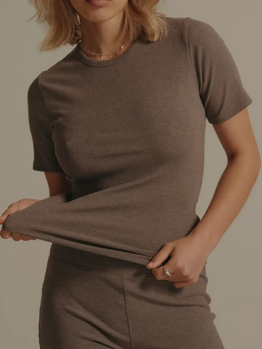  Basics Rib Tee