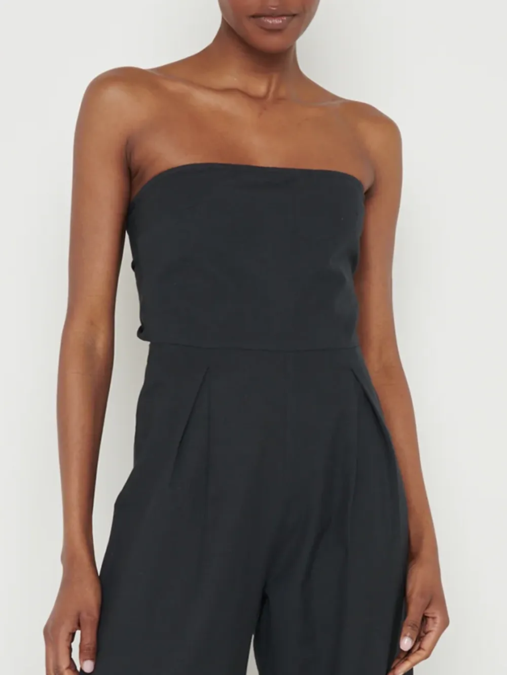 Sleeveless Bandeau Jumpsuit