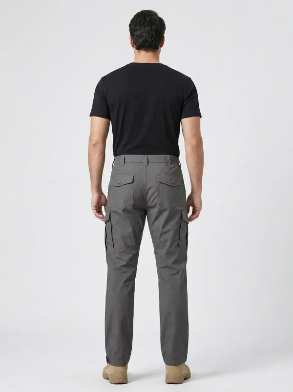 Outdoor-Ready Straight Leg Outdoor Daily Wear Men's Work Pants