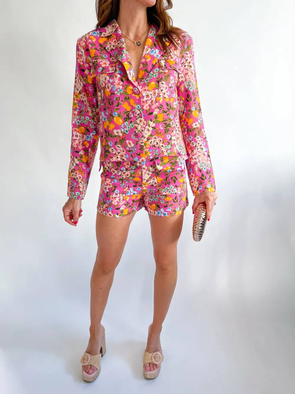 Printed Floral Shorts